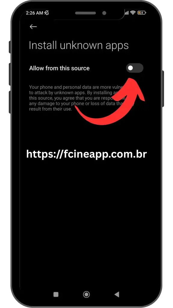 Freecine 3.0.4 16 Habilitar Fontes Desconhecidas